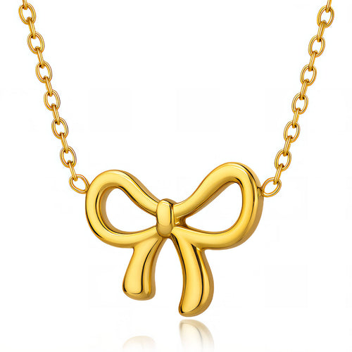 Bow Necklace