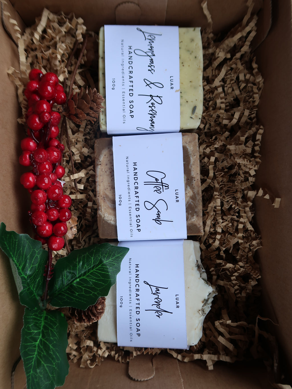 Handcrafted Soap Trio