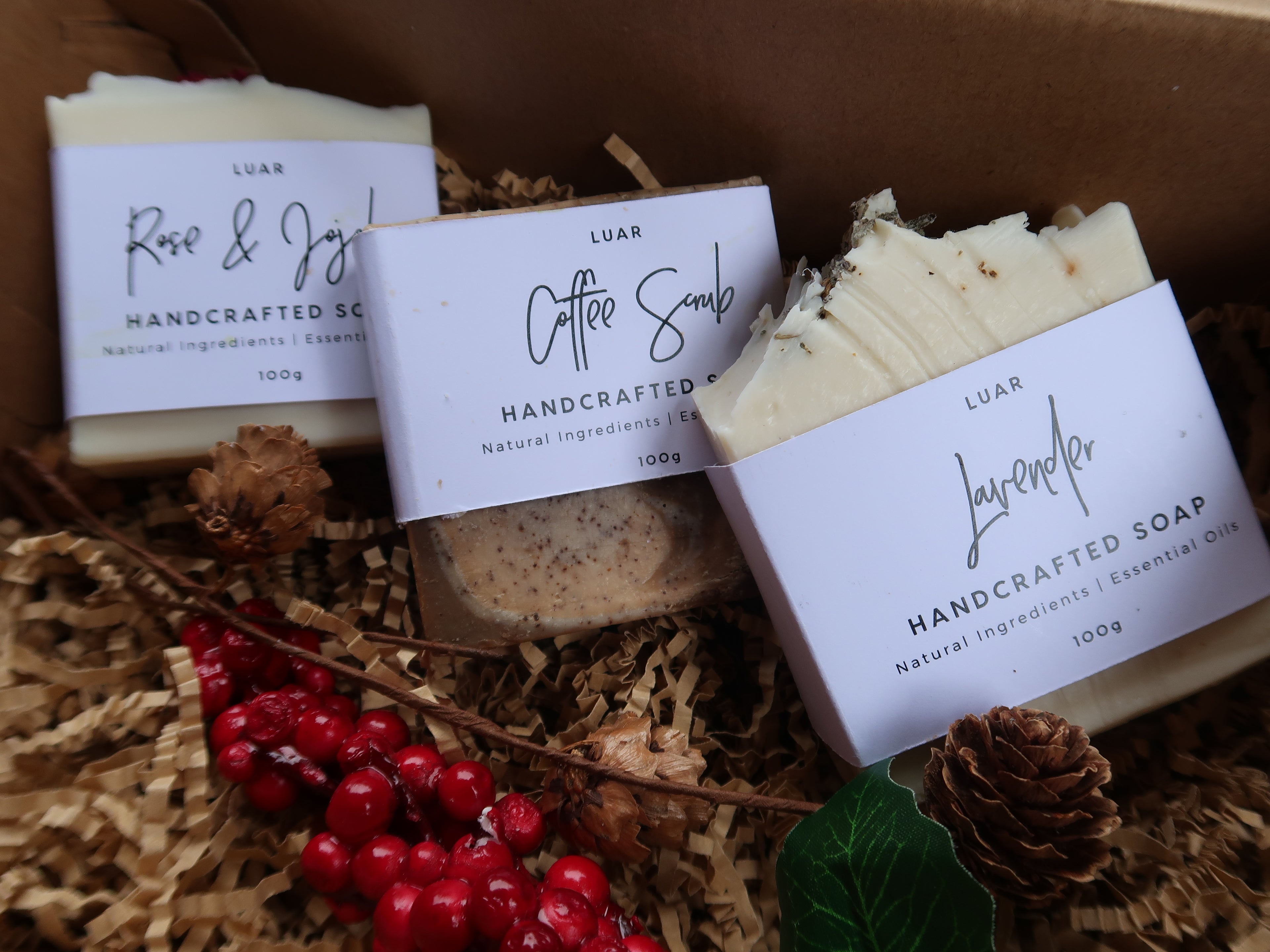 Handcrafted Soap Trio