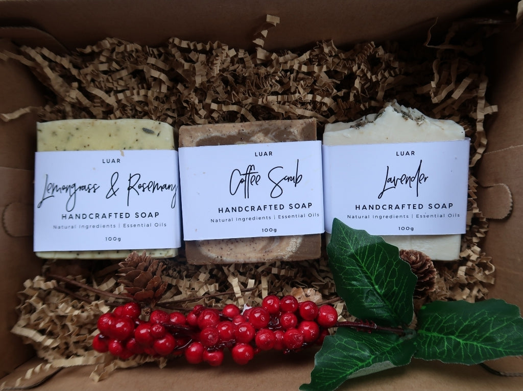 Handcrafted Soap Trio